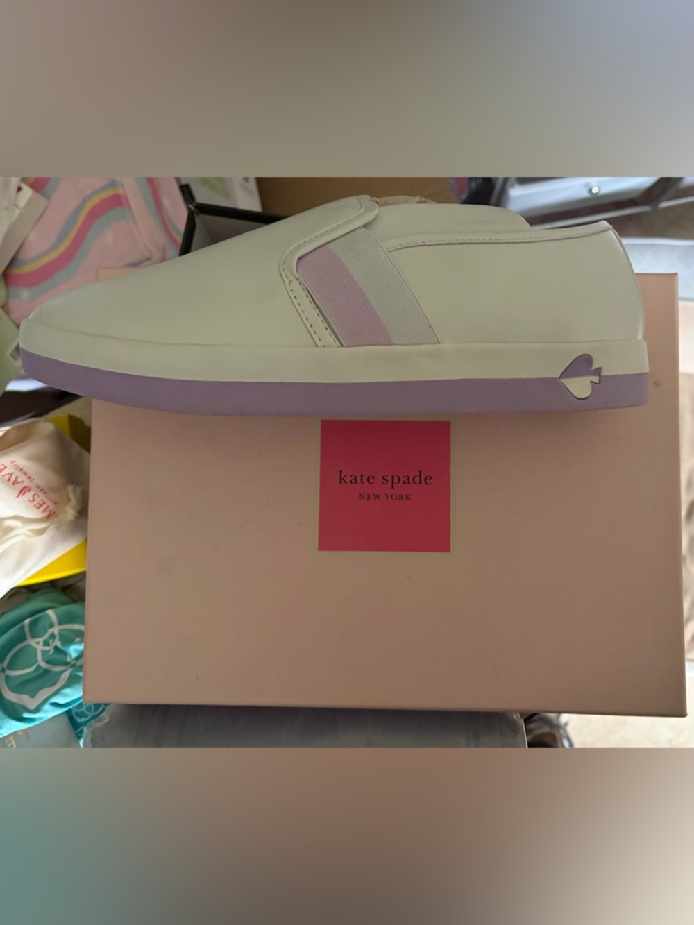 Brand new Kate Spade slip on sneakers